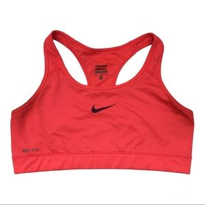 Nike Pro Dri-Fit Racerback Pink Large Sports Bra